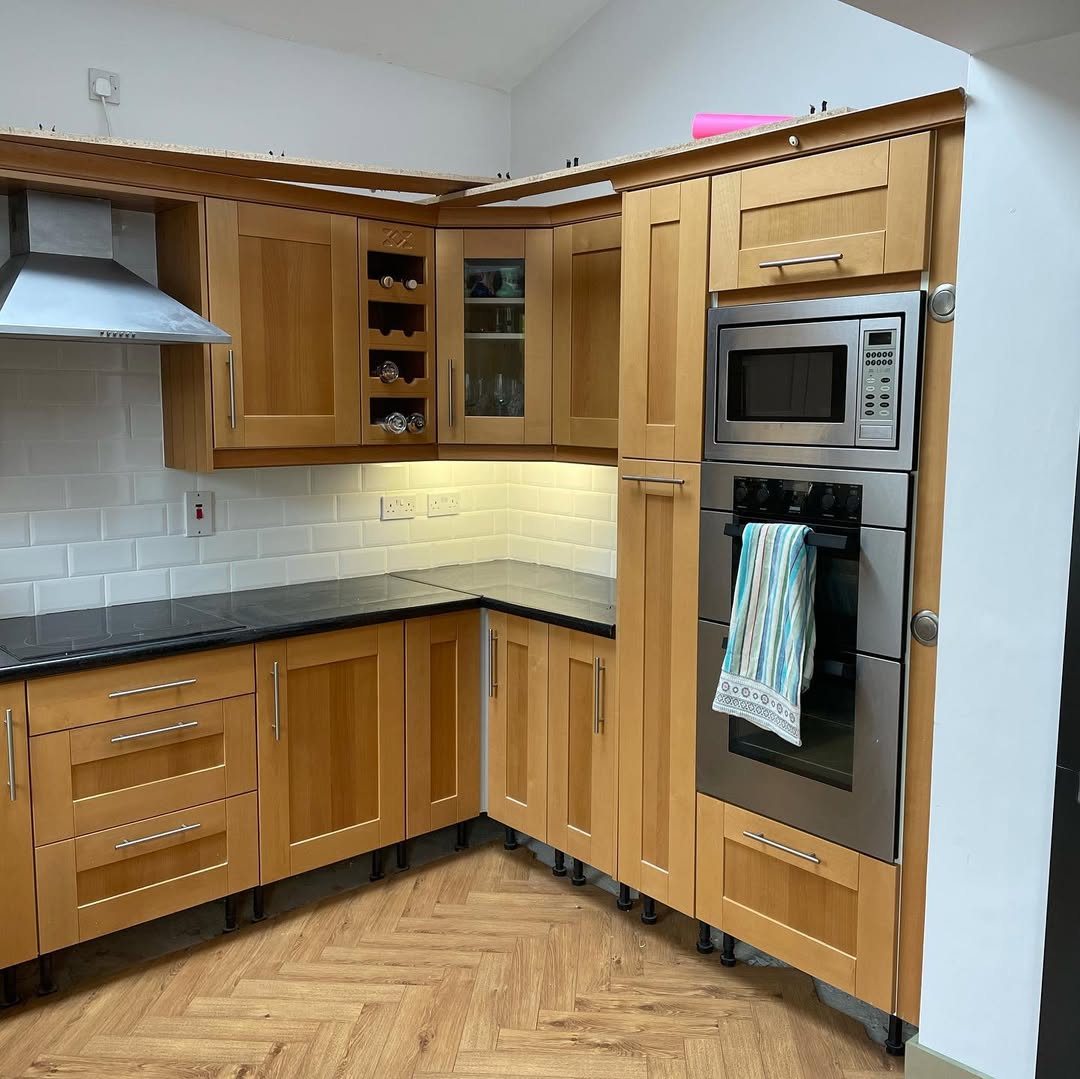 Kitchen Respray — Sevenoaks before