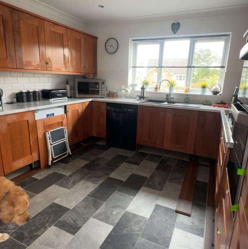 Kitchen Respray — Guildford before